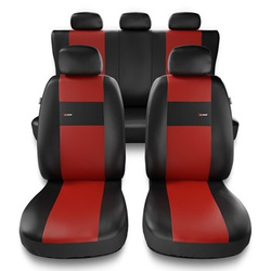 Housses de siège adaptées pour Audi A6 C4, C5, C6, C7, C8 (1994-....) - housse siege voiture universelles - couverture siege - XL-RD