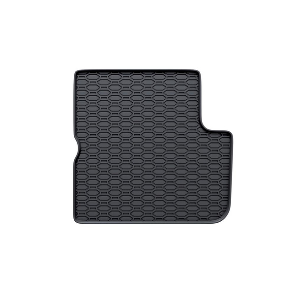 Tapis de sol en caoutchouc adapté pour Opel Corsa D Hayon (2006-2014) - tapis de voiture - noir - 4 pcs.