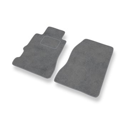 Tapis de Sol Velours adapté pour Honda Legend III Berline (1995-2004) - Premium tapis de voiture - gris