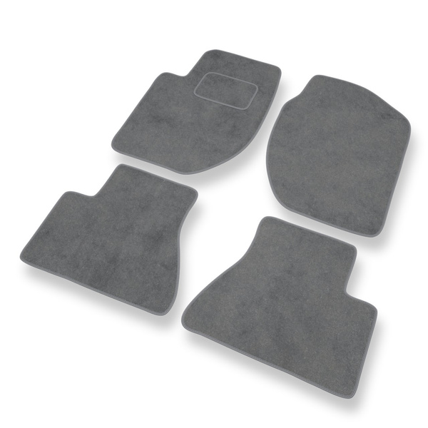Tapis de Sol Velours adapté pour Land Rover Freelander I SUV (1998-2006) - Premium tapis de voiture - gris