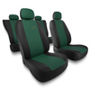 Housses de siège adaptées pour BMW 1 E82, E87, E88, F20, F21 (2004-2019) - housse siege voiture universelles - couverture siege - X.R-GR