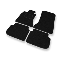 Tapis de Sol Feutres adapté pour BMW 5 F07 Gran Turismo (2008-2017) - tapis de voiture - noir