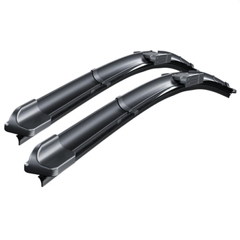 Balais d'essuie-glace de pare-brise adaptés pour Ssangyong Rexton I SUV (09.2001-12.2010) - essuie-glace pour lunette avant - kit essuie glaces - balais plat