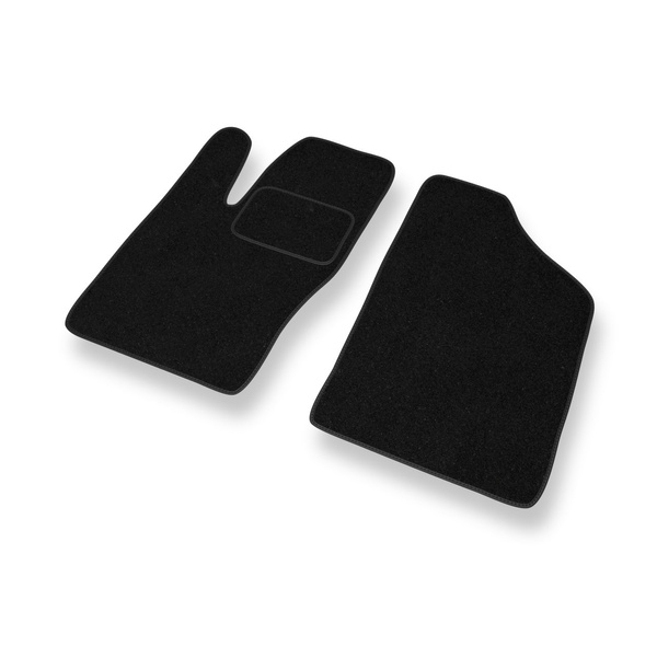 Tapis de Sol Feutres adapté pour Fiat Seicento Hayon, Van (1998-2010) - tapis de voiture - noir