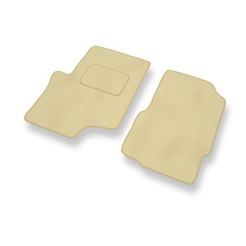 Tapis de Sol Velours adapté pour Chevrolet TrailBlazer II (2002-2009) - Premium tapis de voiture - beige