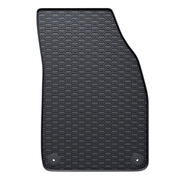 Tapis de sol en caoutchouc adapté pour Volkswagen ID.5 SUV (2021-....) - tapis de voiture - noir - 4 pcs.
