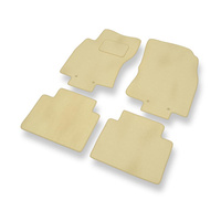 Tapis de Sol Velours adapté pour Nissan X-trail III (2013-2022) - Premium tapis de voiture - beige