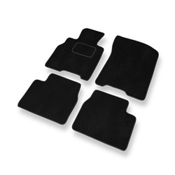 Tapis de Sol Velours adapté pour Mazda Xedos 9 Berline (1993-2003) - Premium tapis de voiture - noir