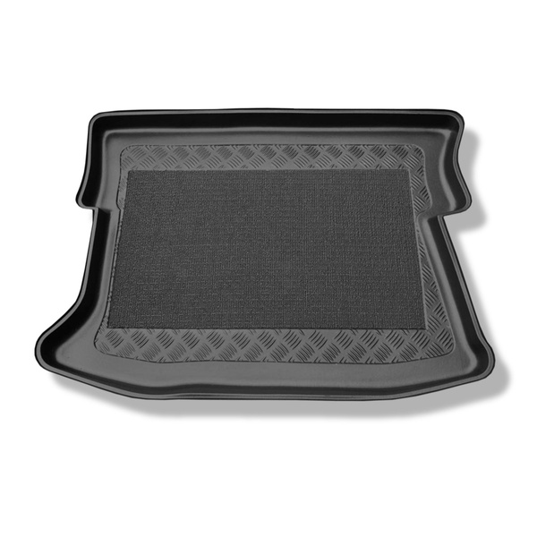 Tapis de coffre adapté pour Alfa Romeo 147 Hayon (2001-2010) - bac de coffre - protection de coffre voiture - avec car audio (soundsystem)