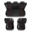 Housses de siège adaptées pour Alfa Romeo MiTo (2008-2018) - housse siege voiture universelles - couverture siege - EXL-5