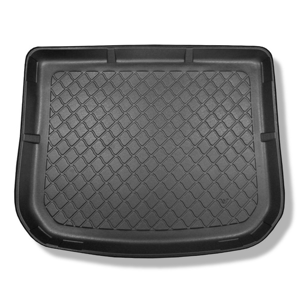 Tapis de coffre adapté pour Audi TT 8J, FV Coupé (2006-2023) - bac de coffre - protection de coffre voiture - banquette arrière fixe et sans sac à skis; aussi pour la version Quattro