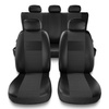 Housses de siège adaptées pour Alfa Romeo 166 I, II, III (1998-2007) - housse siege voiture universelles - couverture siege - EXL-4