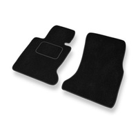 Tapis de Sol Velours adapté pour BMW 7 IV E65/E66 (2001-2008) - Premium tapis de voiture - noir