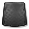 Tapis de coffre adapté pour Audi A6 C7 Berline (03.2011-05.2018) - bac de coffre - protection de coffre voiture - aussi pour la version Quattro