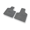 Tapis de Sol Velours adapté pour Chrysler Grand Voyager III (1996-2000) - Premium tapis de voiture - gris