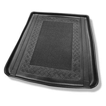 Tapis de coffre adapté pour Jaguar XF 250 Sportbrake (11.2012-05.2017) - bac de coffre - protection de coffre voiture - aussi pour les modèles avec des rails de fixation