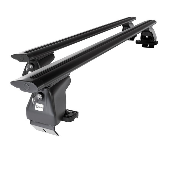 Barres de toit en aluminium adapté pour Citroen DS4 Crossback;Hatchback (2016-2018) - Porte-Bagages de Voiture noir - toit normal