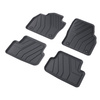Tapis de sol en TPE adapté pour Audi A1 II Sportback (2018-2024) - tapis de voiture - noir