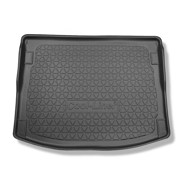 Tapis de coffre adapté pour Suzuki SX4 S-Cross Hybrid Crossover (02.2020-10.2021) - bac de coffre - protection de coffre voiture - sur tous les niveaux du plancher amovible du coffre