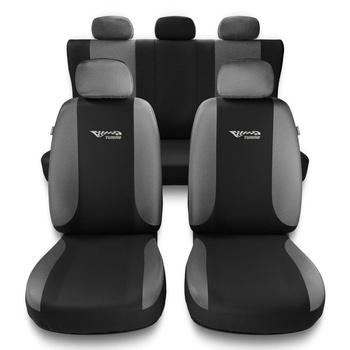 Housses de siège adaptées pour Fiat Panda II, III (2003-....) - housse siege voiture universelles - couverture siege - TG-S