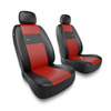 Housses de siège adaptées pour BMW X2 F39, U10 (2017-....) - housse siege voiture universelles - couverture siege - 2XL-RD