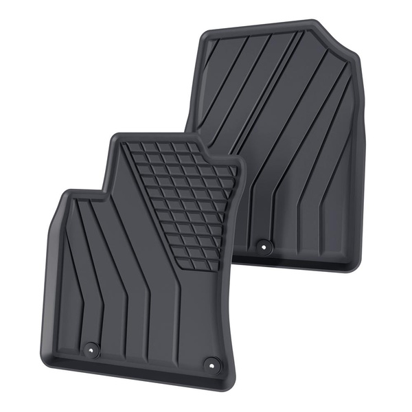 Tapis de sol en TPE adapté pour Kia ProCeed Shooting Brake (2019-....) - tapis de voiture - noir