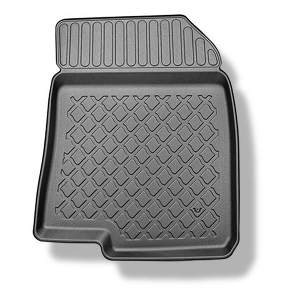 Tapis de sol en TPE adapté pour Dacia Logan III Berline (01.2021-....) - tapis de voiture - noir