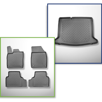 Kit tapis de coffre et tapis de voiture TPE pour: Cupra Born Hayon (11.2021-....