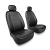 Housses de siège avant adaptées pour Dacia Duster I, II (2010-2019) - housse siege voiture universelles - couverture siege conducteur - 2XL-B