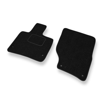 Tapis de Sol Feutres adapté pour Audi Q7 I (2005-2015) - tapis de voiture - noir