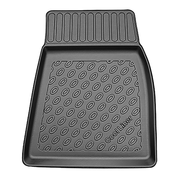 Tapis de sol en TPE adapté pour Volvo C40 Recharge SUV (12.2021-....) - tapis de voiture - noir