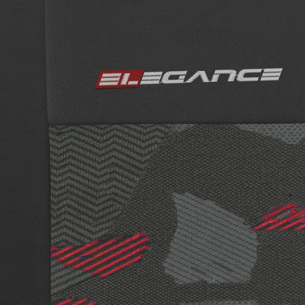 Housses de siège avant adaptées pour Ford Fusion (2002-2012) - housse siege voiture universelles - couverture siege conducteur - 2UNE-RD