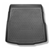 Tapis de coffre adapté pour Volkswagen Passat B8 Berline (12.2014-12.2021) - bac de coffre - protection de coffre voiture - coffre supérieur ; avec roue de secours taille normale