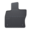 Tapis de sol en caoutchouc adapté pour Audi A3 8V (2012-2020) - tapis de voiture - noir