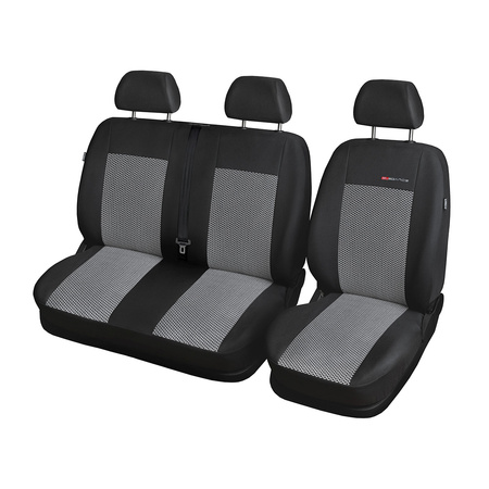 Housses de siège sur mesure adaptées pour Citroen Jumpy III Van (2016-....) - housse siege voiture - couverture siege - E2