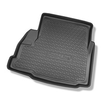 Tapis de coffre adapté pour BMW 3 E46 Berline (1998-02.2005) - bac de coffre - protection de coffre voiture - avec cavité gauche