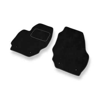 Tapis de Sol Velours adapté pour Volvo XC70 II (2007-2016) - Premium tapis de voiture - noir