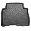 Tapis de sol en TPE adapté pour Kia Sorento II SUV (12.2015-10.2022) - 5 ou 7 sièges; sans la troisième rangée de sièges - tapis de voiture - noir