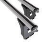 Barres de toit en aluminium adapté pour Fiat Ducato Van (1996-2005) - Porte-Bagages de Voiture argent - points de montage - (suivant le modèle de voiture ils peuvent se situer à différents endroits)