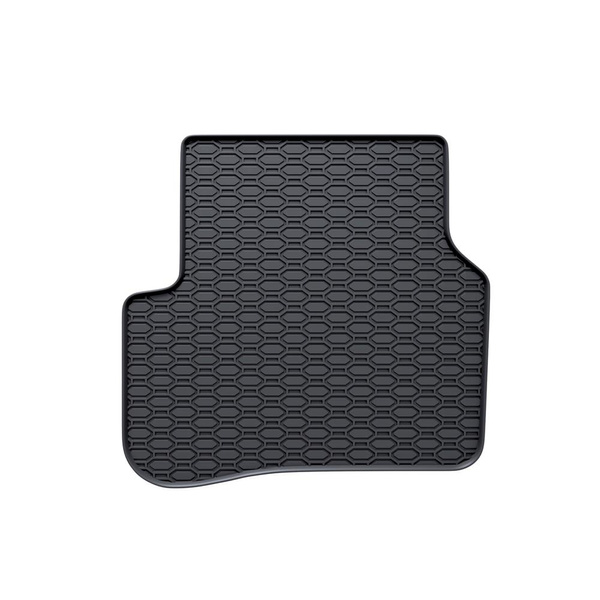 Tapis de sol en caoutchouc adapté pour Volkswagen Passat CC (2008-2011) - tapis de voiture - noir