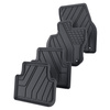 Tapis de sol en TPE adapté pour Volkswagen Tiguan III SUV (2024-....) - tapis de voiture - noir