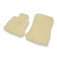 Tapis de Sol Velours adapté pour BMW 6 M6 F13 (2012-2018) - Premium tapis de voiture - beige