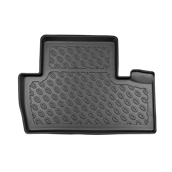 Tapis de sol en TPE adapté pour Peugeot 5008 II SUV (07.2017-2024) - sans la troisième rangée de sièges - tapis de voiture - noir