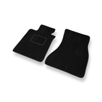 Tapis de Sol Velours adapté pour BMW 5 G30 (2017-....) - Premium tapis de voiture - noir