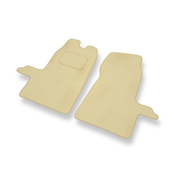 Tapis de Sol Velours adapté pour Ford Transit VI (2000-2006) - Premium tapis de voiture - beige