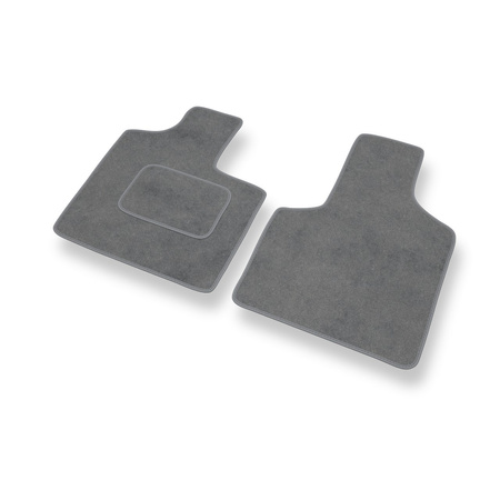 Tapis de Sol Velours adapté pour Chrysler Grand Voyager III (1996-2000) - Premium tapis de voiture - gris