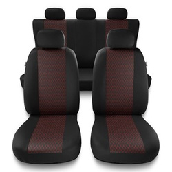 Housses de siège adaptées pour Audi A6 C4, C5, C6, C7, C8 (1994-....) - housse siege voiture universelles - couverture siege - PF-RD