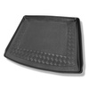 Tapis de coffre adapté pour Volkswagen Caddy Mixt Life, Comfortline, Trendline Break (2004-10.2020) - bac de coffre - protection de coffre voiture - 5 places; insonorisation sur les parois du coffre; avec la grille d'usine derriere 2e rangée de sieges