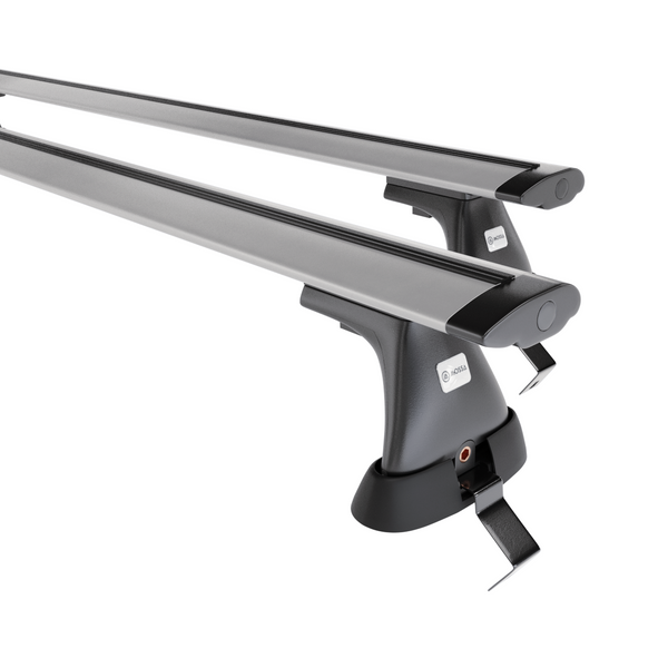 Barres de toit en aluminium adapté pour Ford Mondeo mk IV Break (2007-2014) - Porte-Bagages de Voiture argent - toit normal