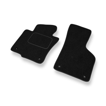 Tapis de Sol Feutres adapté pour Volkswagen Passat B7 (2010-2014) - tapis de voiture - noir